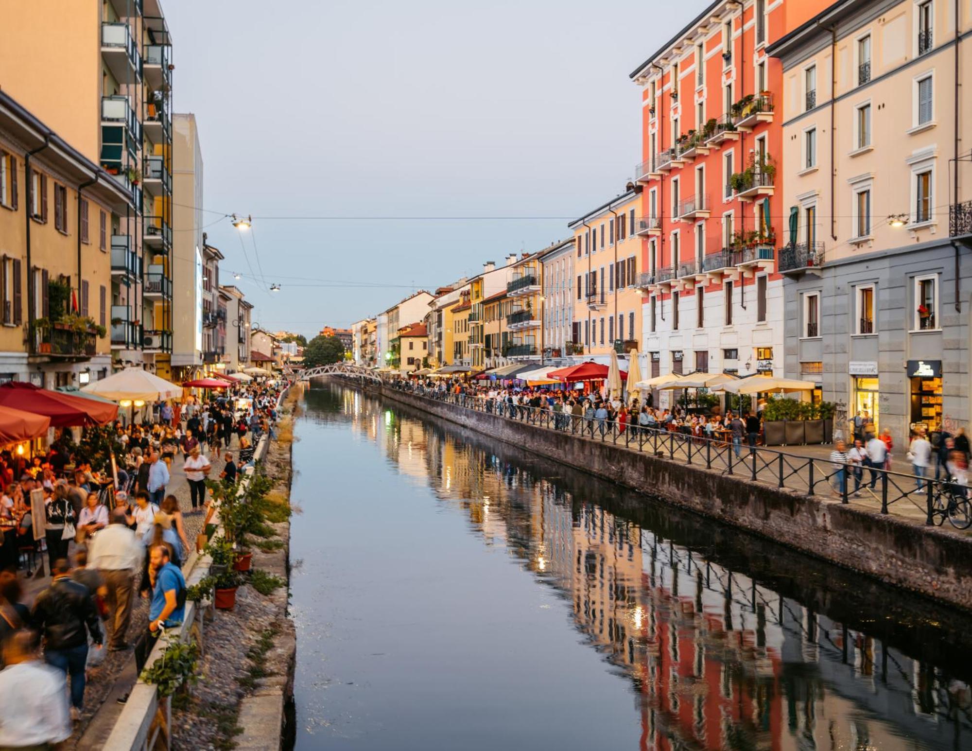 Flat In Milan - Navigli Apartment Luaran gambar